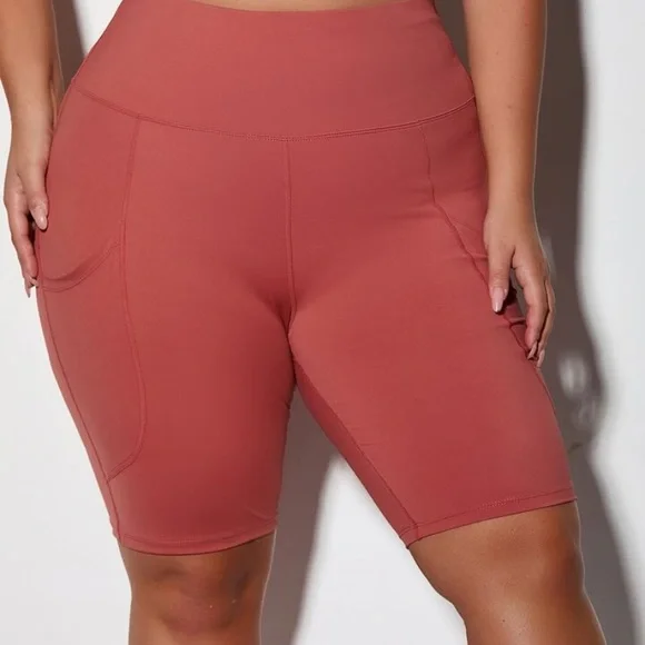 SHEIN Shorts Shein Curve Biker Shorts Nwot Poshmark